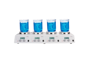 Read more about the article 4 Places Hotplate Magnetic Stirrer w Timer SS with Ceramic Coat 340C