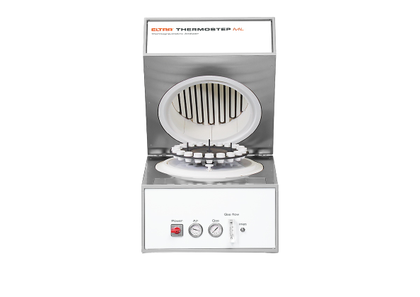 You are currently viewing TGA Thermostep with 1 carousel, 20 ceramic crucibles and 20 lids
